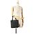 Bolso tote de cuero negro Anagram LOEWE - vista 12