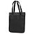 Bolso tote de cuero negro Anagram LOEWE - vista 2