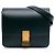Classic Box Céline Celine Verde Pequeño Cuero de Ternera Caja Clásica