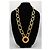 Favolosa parure collana orecchini DOLCE & GABBANA della Collezione “Stone” D'oro - vista 3