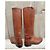 Botas Sartore de cuero marrón Castaño - vista 4