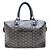 Borsa Goyard Boeing 30 in tela rivestita nera e pelle - vista 10