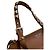 Borsa shopper Prada in pelle marrone cognac - vista 5