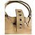 Borsa a spalla Prada Moon Bag Beige in pelle - vista 4