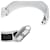 Hermès Clic Clasp PM Black Enamel Silver Kelly Locker Bangle S Hermes Silvery  - view 3