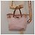 Borsa a mano in tela GG GUCCI Rosa 282439 Auth hk2599 - vista 21