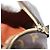 LOUIS VUITTON Pochette Cosmetica Demi Ronde Monogram M47520 LV Auth BD1958 Monogramma - vista 18