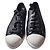 Prada Sneaker aus schwarzem Leder Größe 38