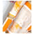 Hermès Beige/Palomi Seidenkleid mit Trägern Orange - Ansicht 5