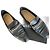 Mocassini Chanel Neri Argento 37.5 Nero