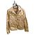Giacca Louis Vuitton in denim di cotone oro D'oro