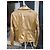 Giacca Louis Vuitton in denim di cotone oro D'oro - vista 3