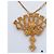 Collana Christian Lacroix Croce Effetto Pizzo Dorata CL Gold hardware - vista 2