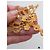 Collana Christian Lacroix Croce Effetto Pizzo Dorata CL Gold hardware - vista 3