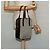 Céline Borsa a mano in tela Macadam Celine C beige e oro Auth BD2013 D'oro - vista 20