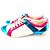 Dior Sneaker Metallic Blau Fuchsia Weiß Lammleder Mehrfarben Metallisch