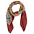 Hermès 2000 Square Scarf 90 Baschet Qalamdan Burgundy Silk Twill Scarf Hermes Dark red  ref.2244920