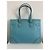 Gucci GG Star Tote Tasche Leder Türkis - Ansicht 3