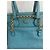 Gucci GG Star Tote Tasche Leder Türkis - Ansicht 5
