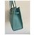 Gucci GG Star Tote Tasche Leder Türkis - Ansicht 7