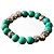Bracciale in perle turchesi Chrome Hearts Argento Turchese