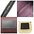 Borsa Clutch Monogram Macassar di Louis Vuitton Marrone Nero - vista 9