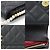 Wallet On Chain Cartera Chanel On Chain Negro - vista 4