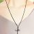 Collar Péndulo Cruz de Bambú para Hombre Gucci - vista 10