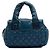 Chanel Blu Piccola Borsa in Nylon Trapuntato Coco Cocoon