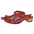 Sandali Salvatore Ferragamo in gomma rosa