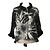 Miu Miu abstract pattern jacket Black