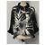 Miu Miu abstract pattern jacket Black - view 2