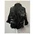 Miu Miu abstract pattern jacket Black - view 7