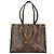 Borsa tote On the Go MM di Louis Vuitton Marrone