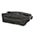 Borsa a spalla in nylon nero Prada - vista 4