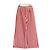 Pantalones de pierna ancha a rayas rojas Chanel Resort 2017