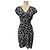 Vestido de seda con estampado floral Marella Max Mara Negro
