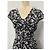 Vestido de seda con estampado floral Marella Max Mara Negro - vista 2
