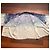 Autre Marque Kimono Souen de seda y algodón blanco azul Azul claro - vista 9