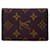 Organizer Louis Vuitton Monogram Card Wallet Brown Patent leather  ref.2246196