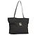 FENDI Zucca Canvas Tote Bag aus Nylon Schwarz Silber Authentisch am8389