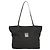 FENDI Zucca Canvas Tote Bag aus Nylon Schwarz Silber Authentisch am8389 - Ansicht 2