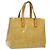 LOUIS VUITTON Monogram Vernis Reade PM Sac à main Beige M91334 LV Auth hk2627