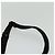 Borsa a spalla Salvatore Ferragamo in pelle nera argento autentica BA2153 Nero - vista 8