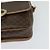 Céline CELINE Macadam Canvas Schultertasche, PVC-Leder, braun, gold, authentisch, MX424 Golden - Ansicht 11