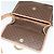 Céline CELINE Macadam Canvas Schultertasche, PVC-Leder, braun, gold, authentisch, MX424 Golden - Ansicht 15