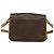 Céline CELINE Macadam Canvas Schultertasche, PVC-Leder, braun, gold, authentisch, MX424 Golden - Ansicht 3