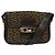 Céline Borsa a spalla CELINE C Sulky in tela marrone oro Auth BA2276 D'oro