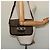Céline Borsa a spalla CELINE C Sulky in tela marrone oro Auth BA2276 D'oro - vista 23