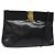 Borsa a spalla Salvatore Ferragamo in pelle nera e oro Auth 122966 Nero D'oro